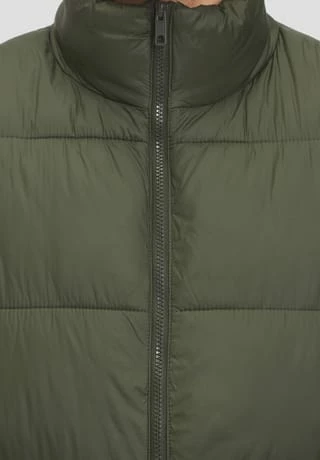 ESPRIT Steppweste, Stehkragen, Für Herren E355 DARK KHAKI - Image 4