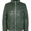 OTTO KERN Lederjacke, Stehkragen, Reißverschluss, Für Herren GRÜN