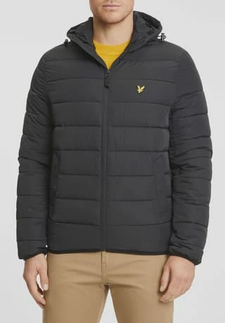 Lyle & Scott Lightweight Puffer J, Z865 JET BLACK, S Z865 JET BLACK - Image 2