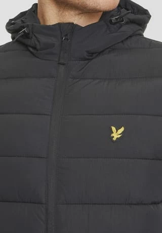 Lyle & Scott Lightweight Puffer J, Z865 JET BLACK, S Z865 JET BLACK - Image 4