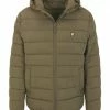 Lyle & Scott Steppjacke, Kapuze, Für Herren W485 OLIVE