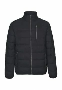 GLOBETROTTER Steppjacke, Stehkragen, Reißverschlusstaschen, Für Herren DUNKELGRAU