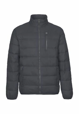 GLOBETROTTER Steppjacke, Stehkragen, Reißverschlusstaschen, Für Herren NAVY