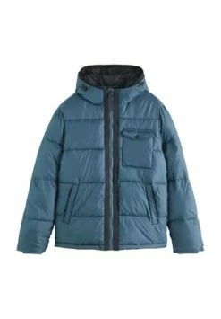 SCOTCH & SODA Steppjacke, Kapuze, Für Herren STEEL