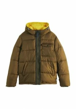 SCOTCH & SODA Steppjacke, Kapuze, Für Herren MILITARY