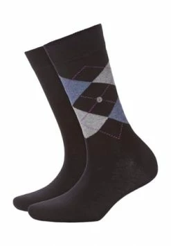 Burlington Everyday Kurzsocken, 2er-Pack, Emblem, Für Damen 36-41