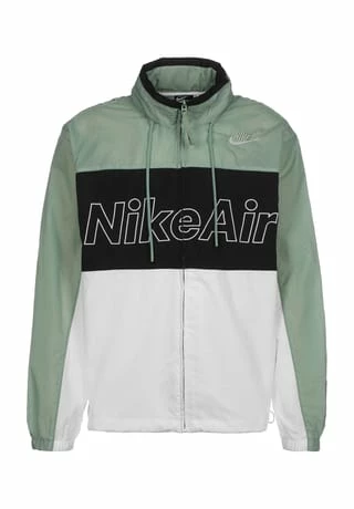 NIKE Jacke Air Grün/ Weiß/ Schwarz