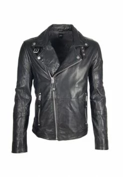 Gipsy® Lederjacke Mavric SF NSLV Bio Black
