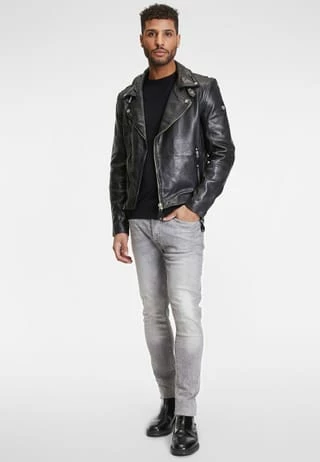 Gipsy® Lederjacke Mavric SF NSLV Bio Black - Image 3