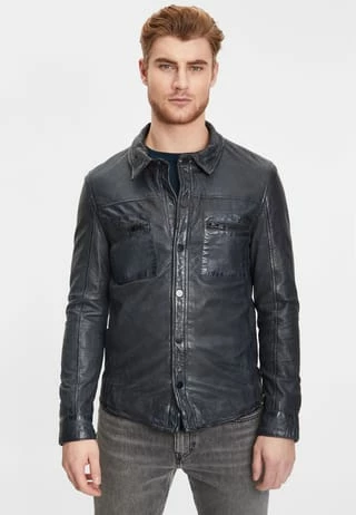 Gipsy® Lederjacke G2MAinigo SF LCORV Dark Blue - Image 2