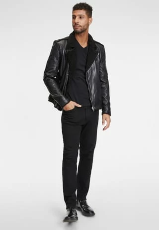 Gipsy® Lederjacke G2MCoyn SF NSLVV W Black - Image 3