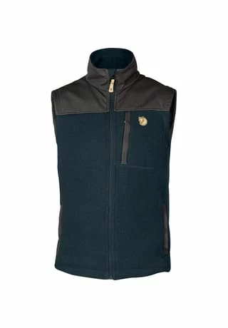 FJÄLLRÄVEN Weste Buck Fleece Vest Dunkelblau