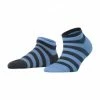 ESPRIT Sneakersocken, 2er-Pack, Ringel, Für Damen Blau