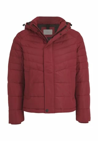 S.Oliver Red Label Steppjacke, Stehkragen, Reißverschluss, Für Herren 3877 RED