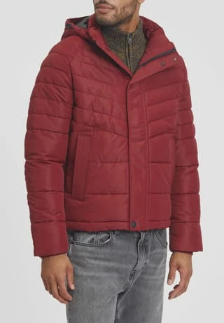 S.Oliver Red Label Steppjacke, Stehkragen, Reißverschluss, Für Herren 3877 RED - Image 6