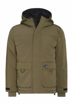 Qs Winterjacke, Verdeckter Reißverschluss, Regular Fit, Für Herren 7934 FOREST NIG