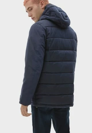 Qs Winterjacke, Verdeckter Reißverschluss, Regular Fit, Für Herren 5958 TOTAL ECLI - Image 4