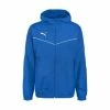 PUMA® TeamRISE Allwetterjacke Herren Blau/ Weiß